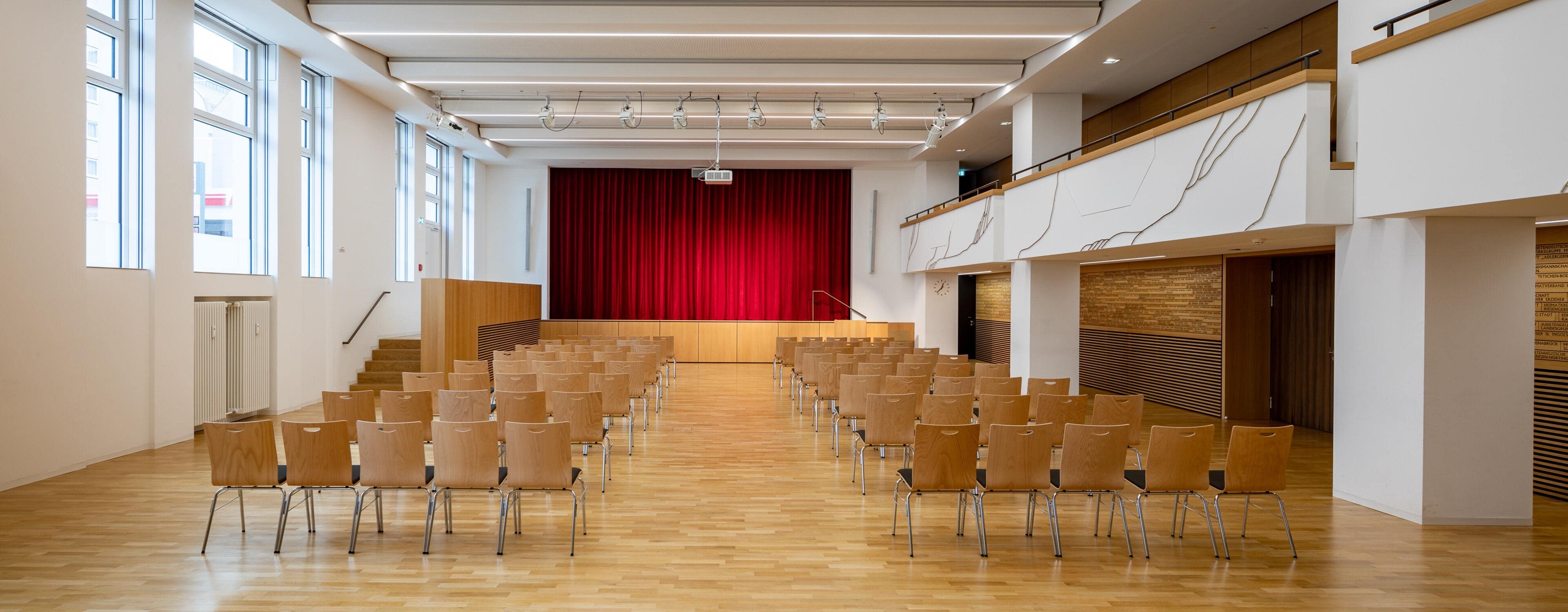 Adalbert-Stifter-Saal - Sudetendeutsche Stiftung